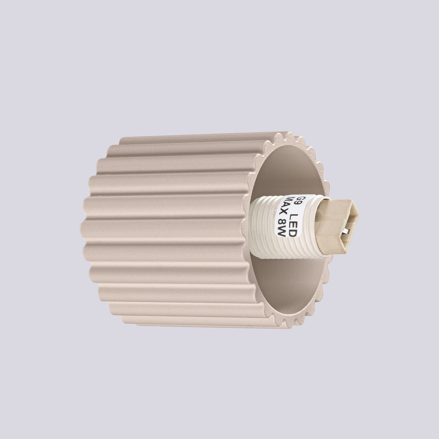 HALO - Wandleuchte in Taupe, IP44