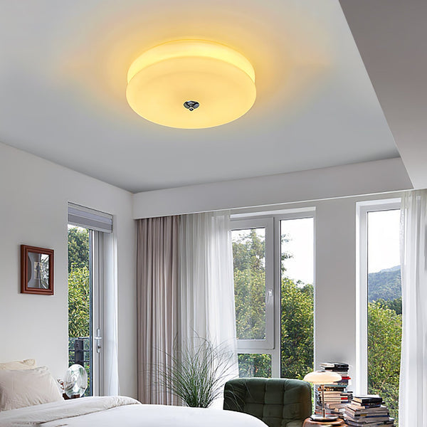 Rondea - Vintage-Deckenleuchte im Art-déco-Stil aus Metall