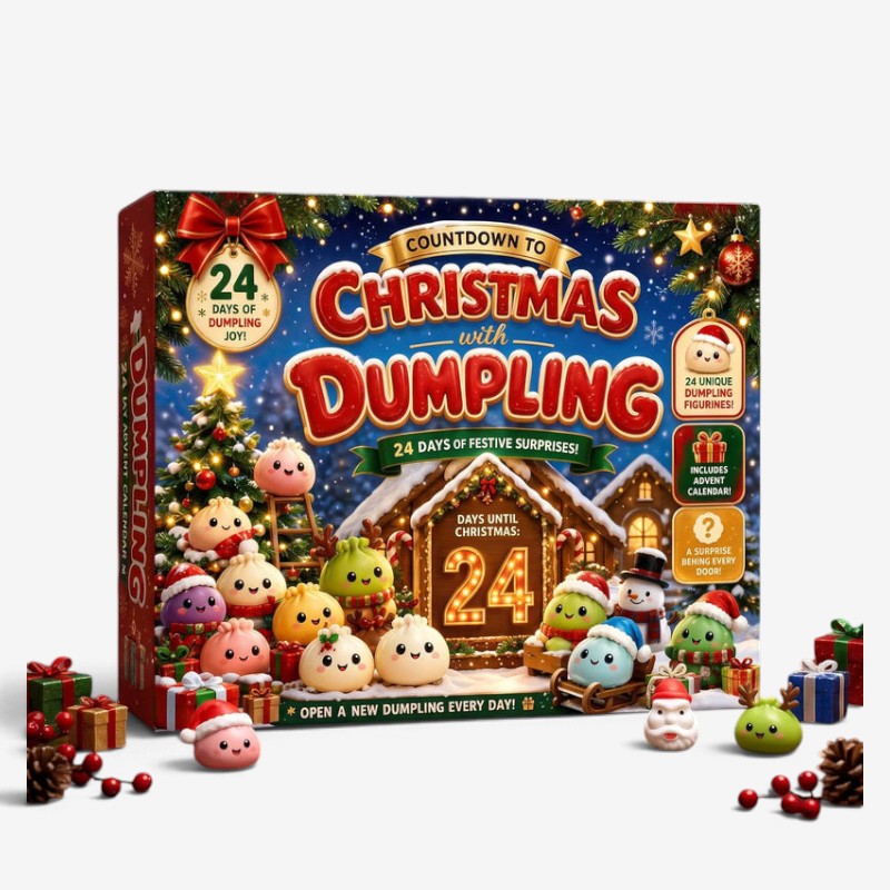 SquishNova - Adventskalender mit 24 Squishy-Spielzeugen