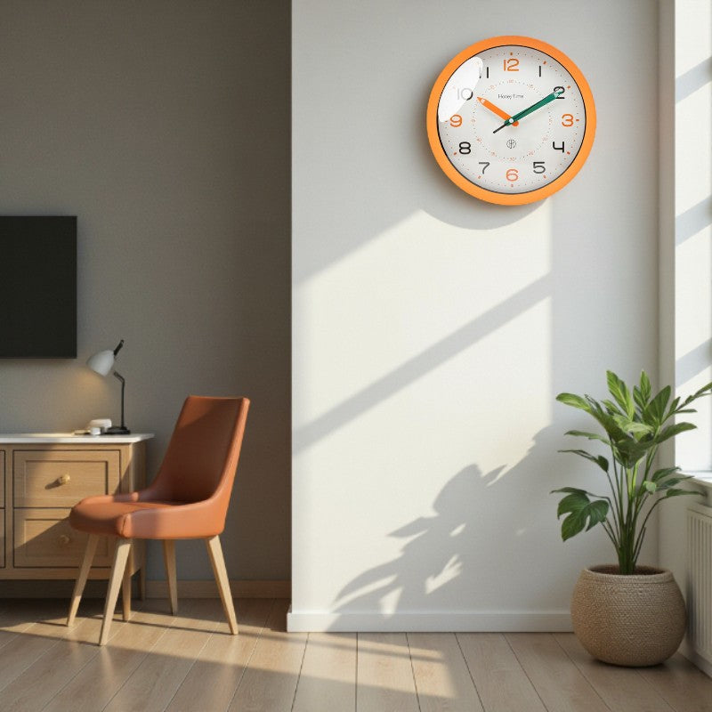 Ultraschall-Wanduhr für Kinderzimmer Klassenzimmer Arbeitszimmer und Schlafzimmer