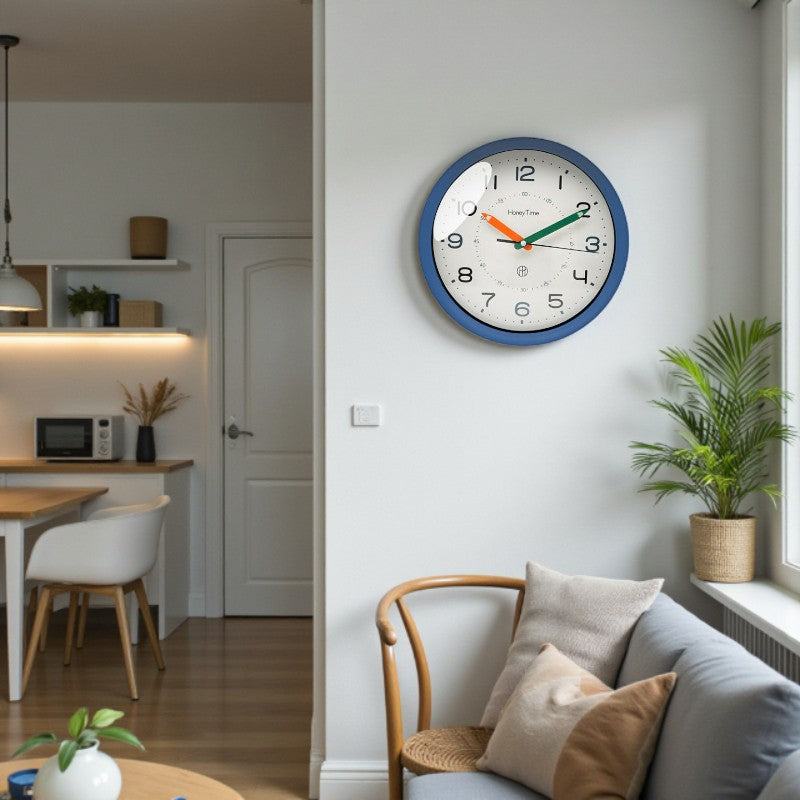 Ultraschall-Wanduhr für Kinderzimmer Klassenzimmer Arbeitszimmer und Schlafzimmer