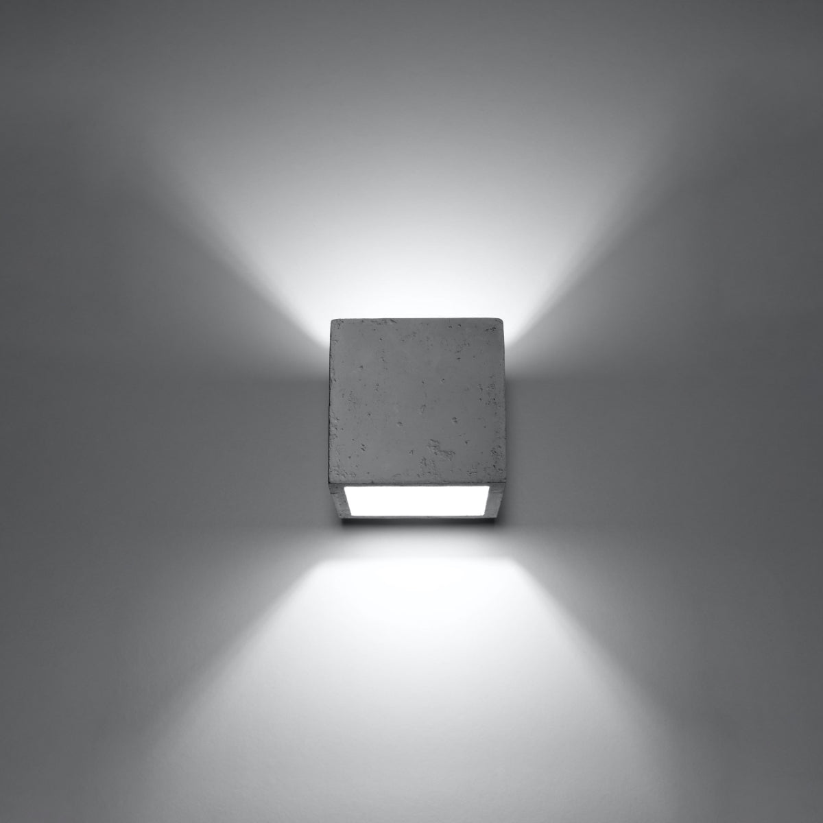 Mureto - Betonwandleuchte QUAD Auf-Ab