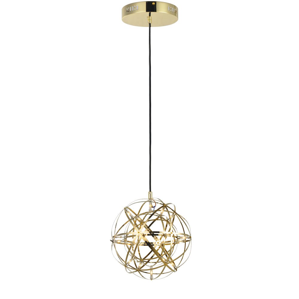 Metallkugel - LED-Pendelleuchte, Metallkugel