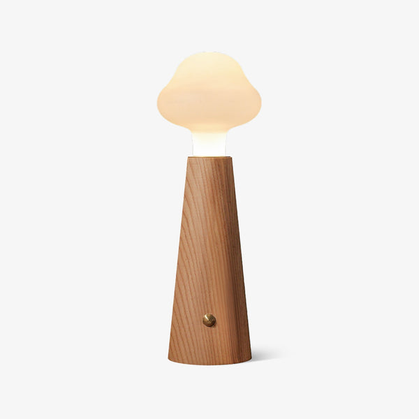 Cloudlet - Tischleuchte aus Holz und Acryl