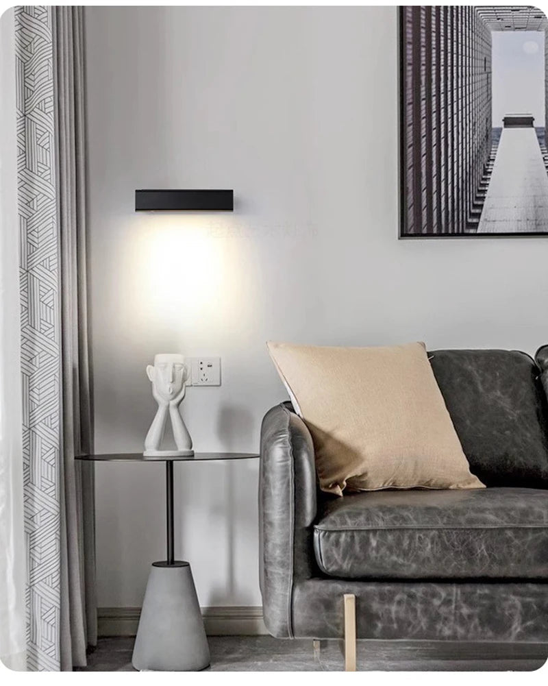 Drehbare - LED-Wandleuchte im skandinavischen Design aus