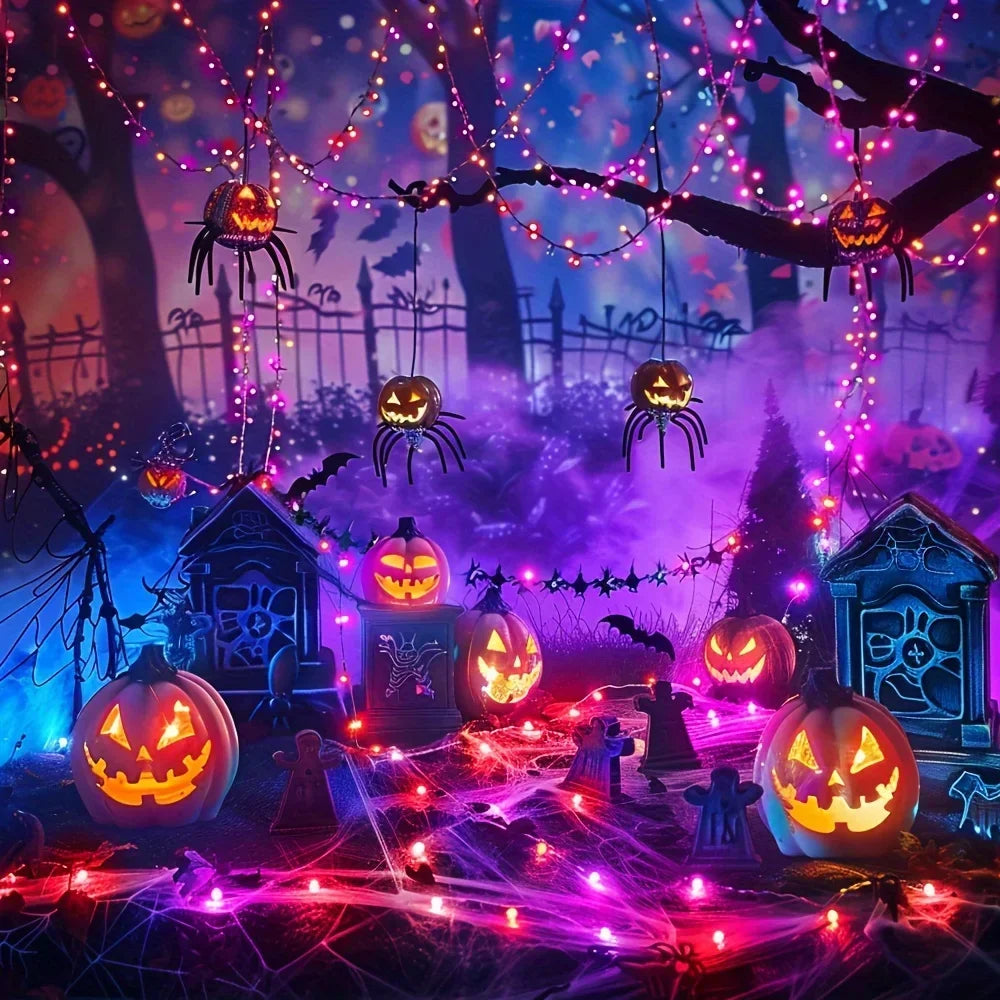 Cordex - Halloween-LED-Lichterkette 10 m/20 m