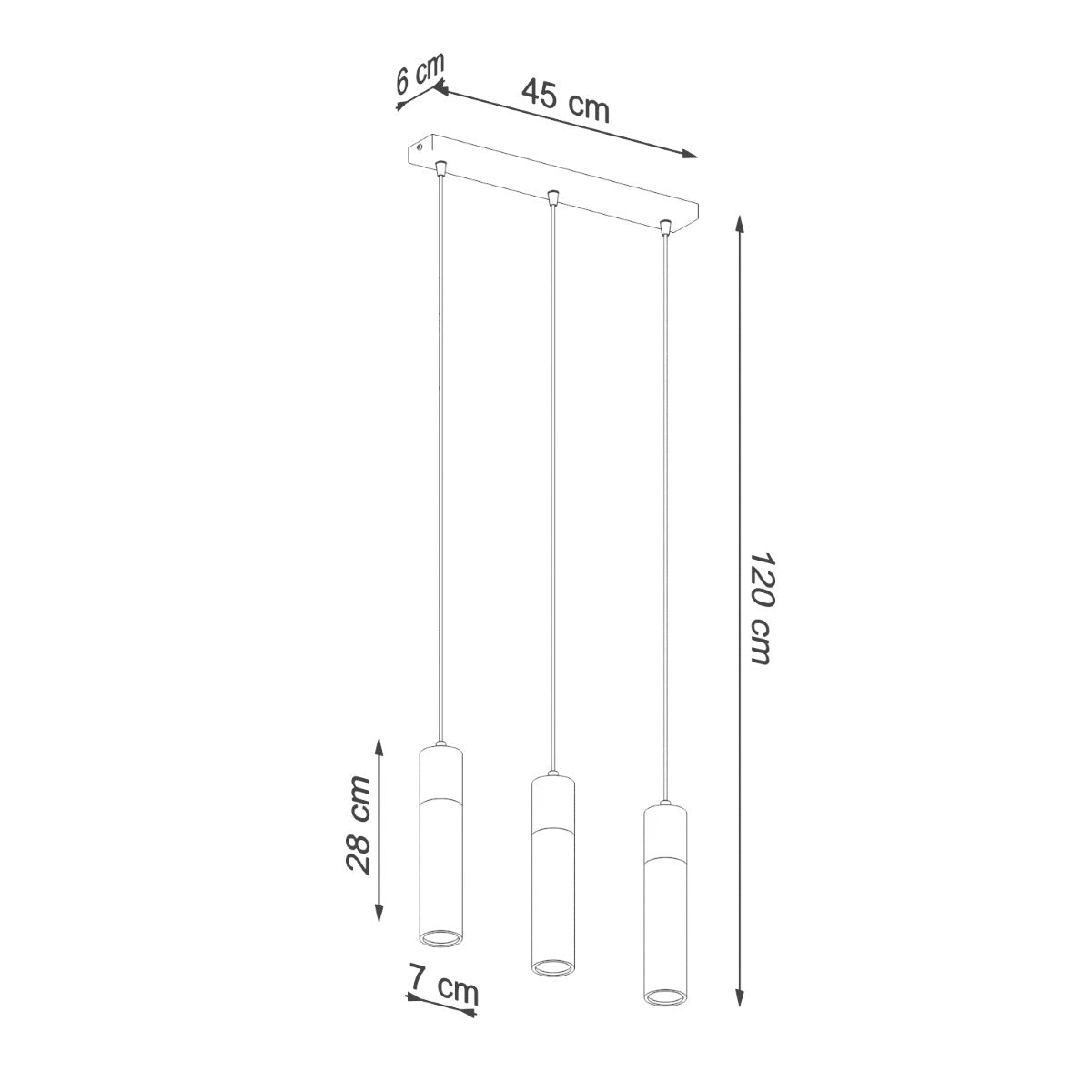 Lightinup - SRL - ZANE Pendelleuchte aus Beton und Holz,