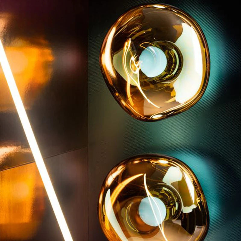 Silva - Doppelwandleuchte aus Glas