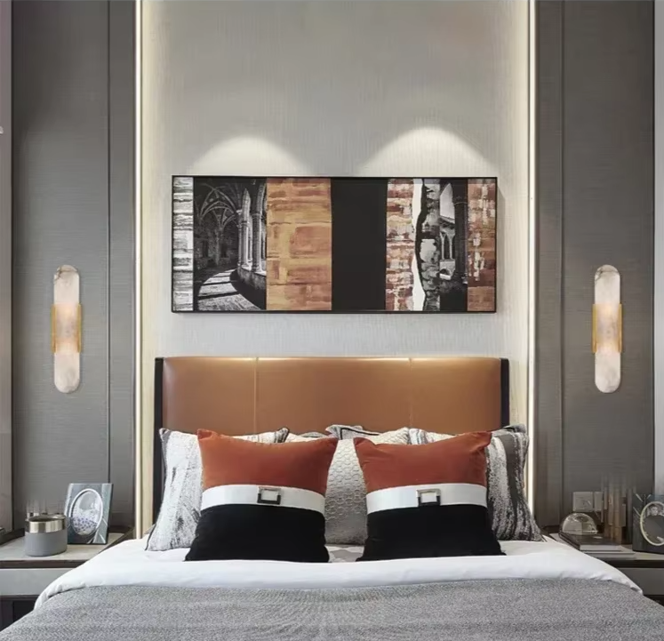 Glinto - Moderne Marmor-Wandleuchte