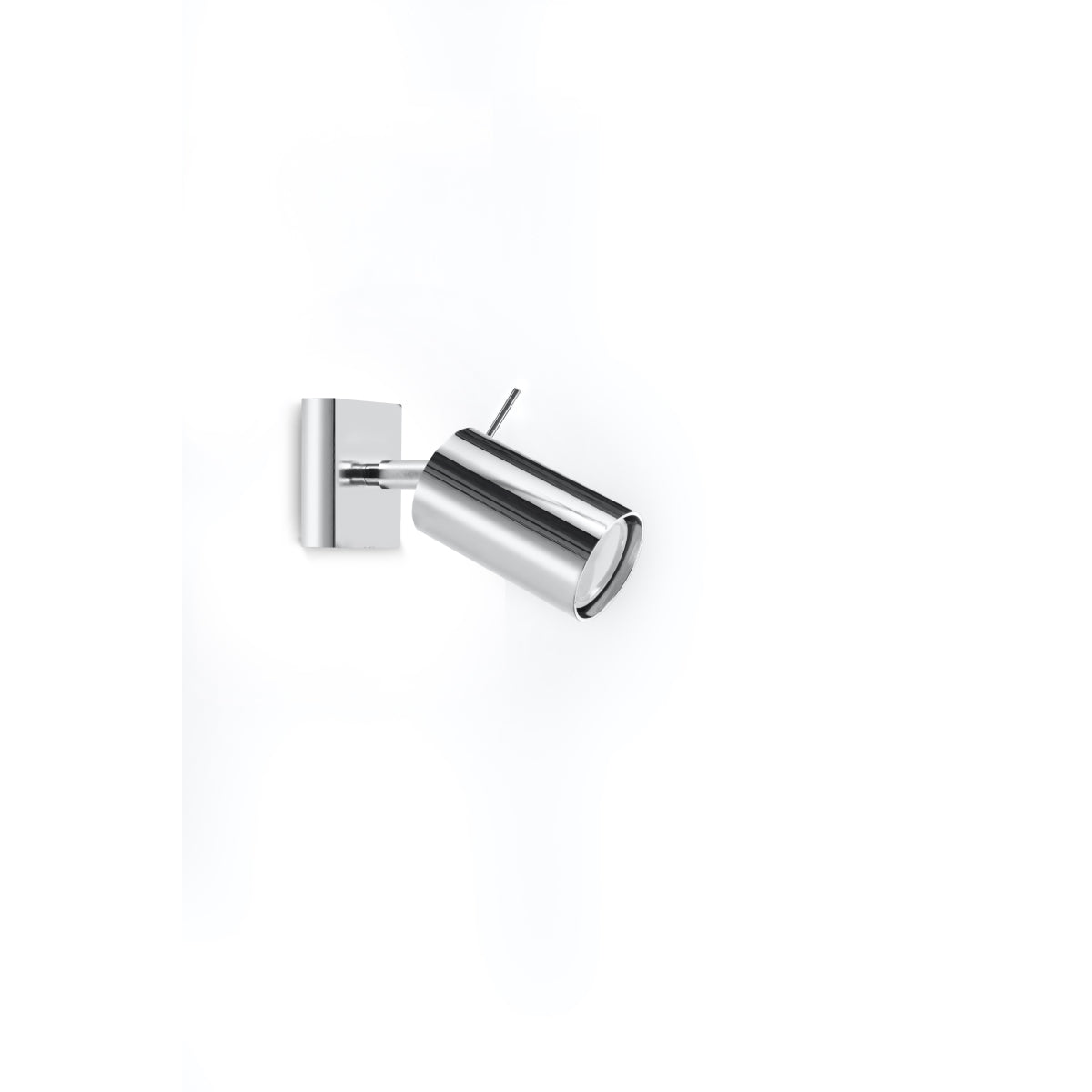 RING - Wandleuchte, Chrom, mit verstellbarem Arm