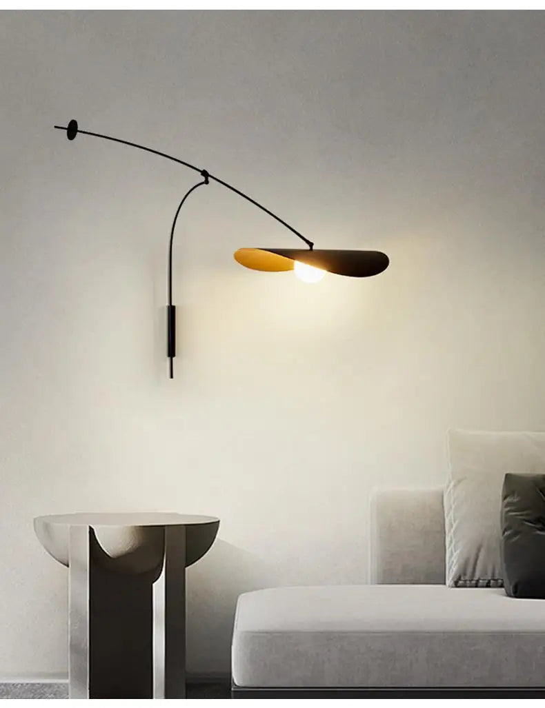 Verstellbare - Wand-/Pendelleuchte mit Milchglas