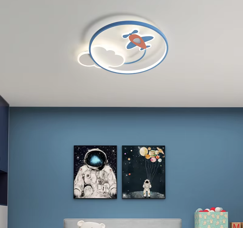 Vortex - LED-Deckenleuchte für Kinderzimmer, dimmbar mit