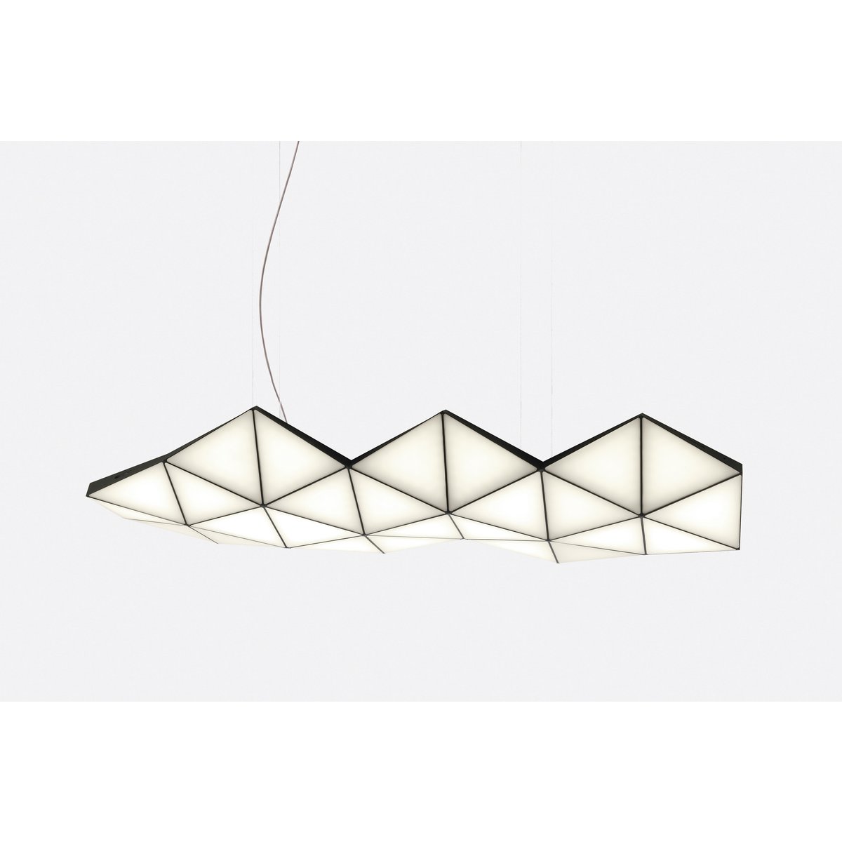 Dimmbare - LED-Deckenleuchte (weiß) 119 x 47 cm