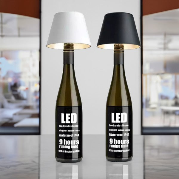 Pivo - Kabellose LED Flaschenlampe USB-C