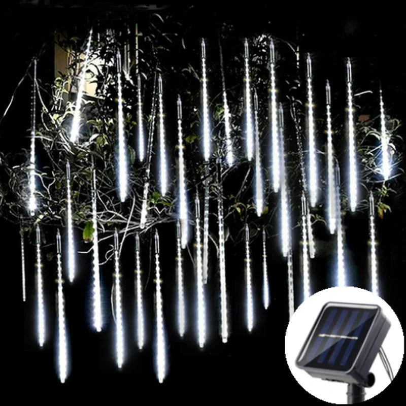 LUMIMETEOR - Solar-LED-Meteorduschenleuchte LUMIMETEOR IP65