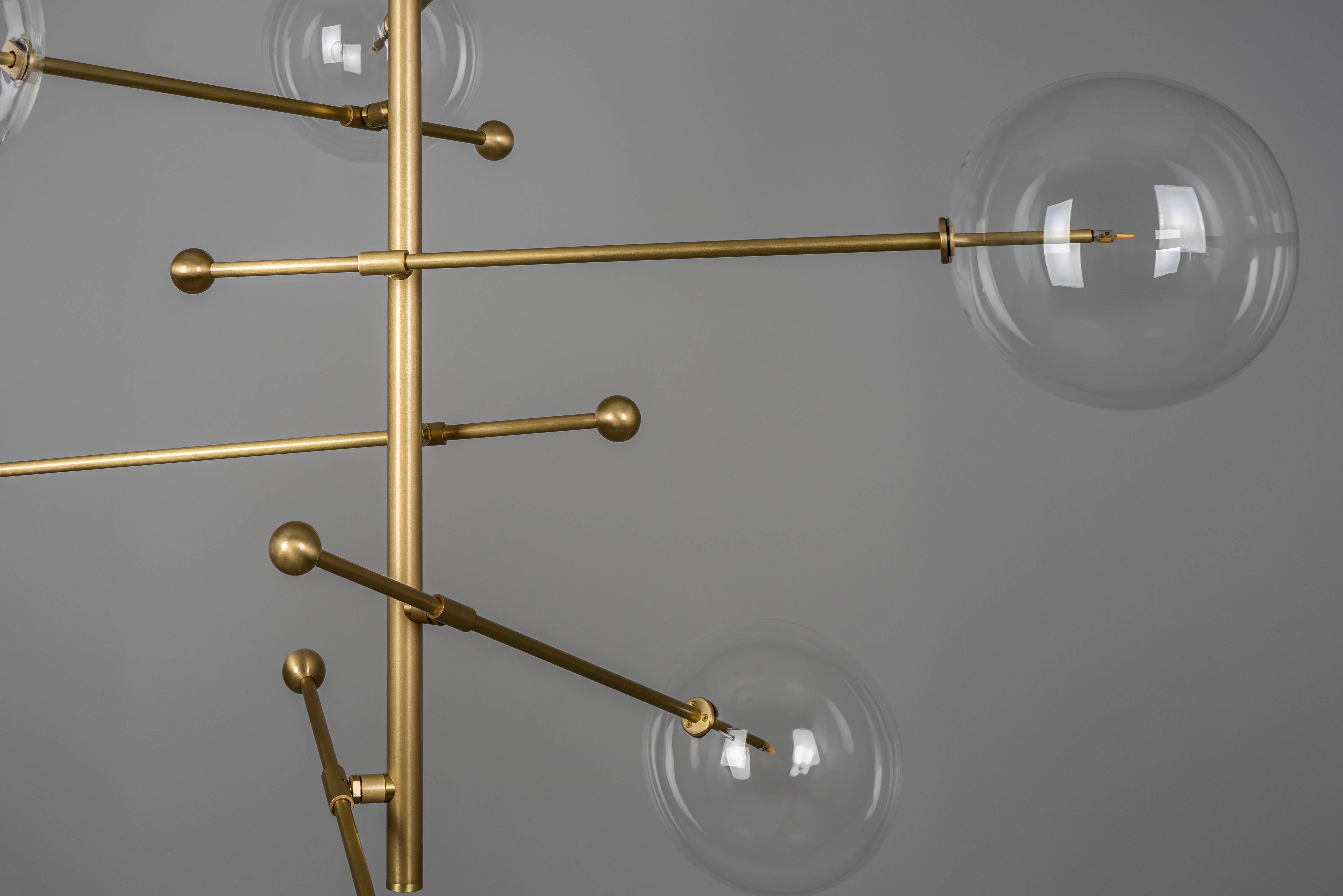 Orbita - Designer-Kronleuchter mit 12 Armen