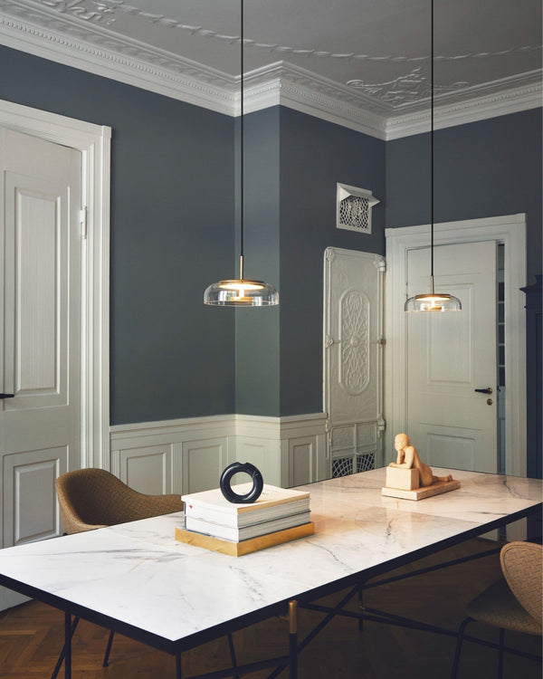 Solara - Glaspendelleuchte mit integrierter LED