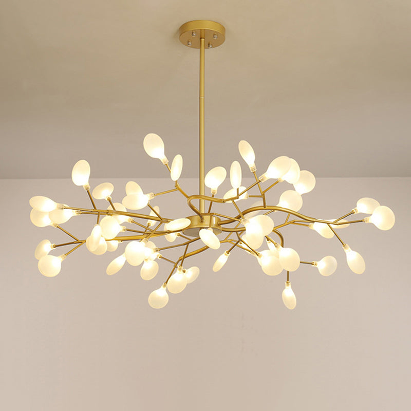 Verzweigter - LED Glühwürmchen Kronleuchter aus Acryl