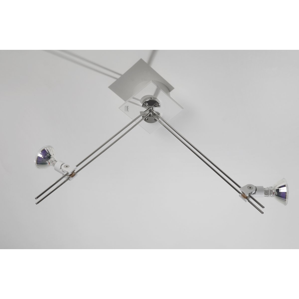 Hamus - 2 LED-Deckenleuchte, Schwarz und Gold