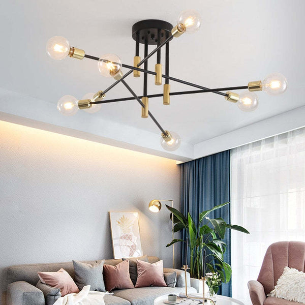 ORBITA - Glas-Pendelleuchte fürs Wohnzimmer