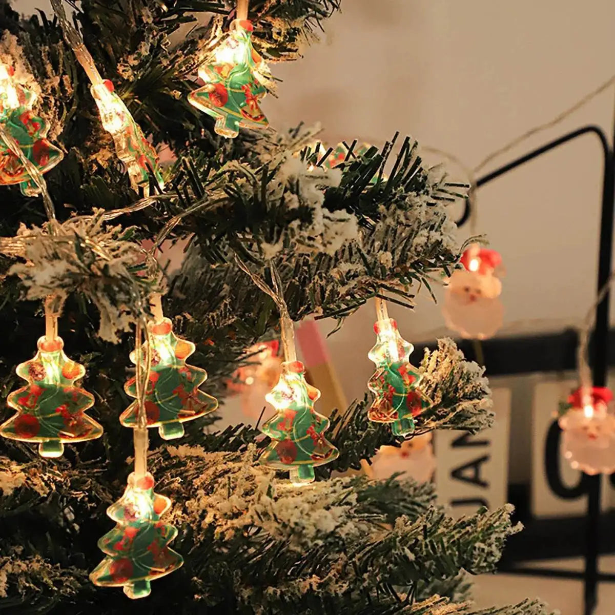 Weihnachtslichterkette - warmweißen LEDs