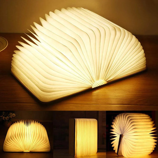 Verzauberte - Buchlampe – Magische Tischlampe für
