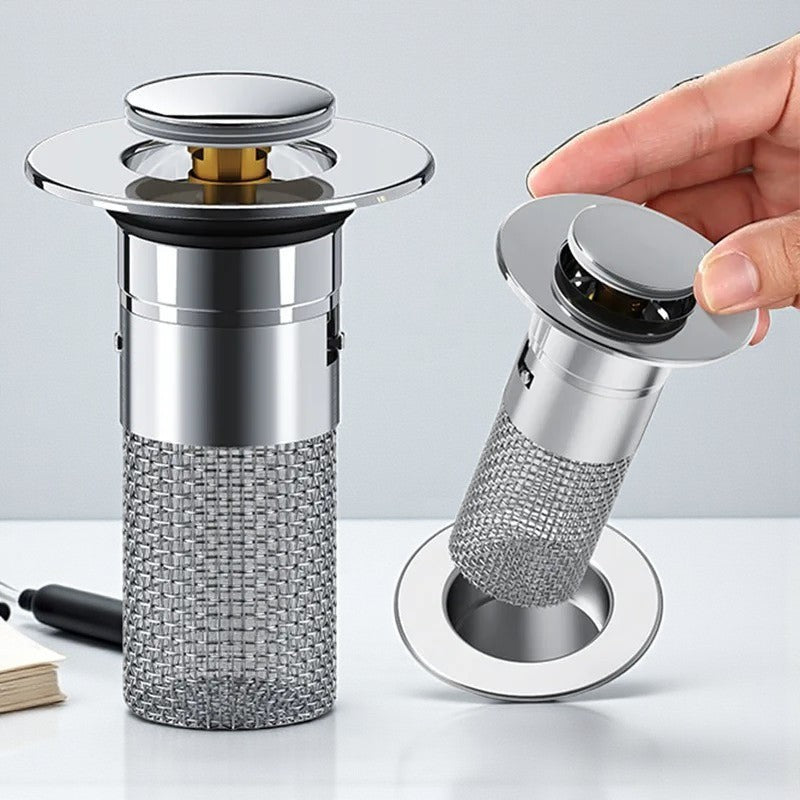 Vielseitiger Abfluss-Schutz für saubere und freie Rohrleitungen in Haus und Küche