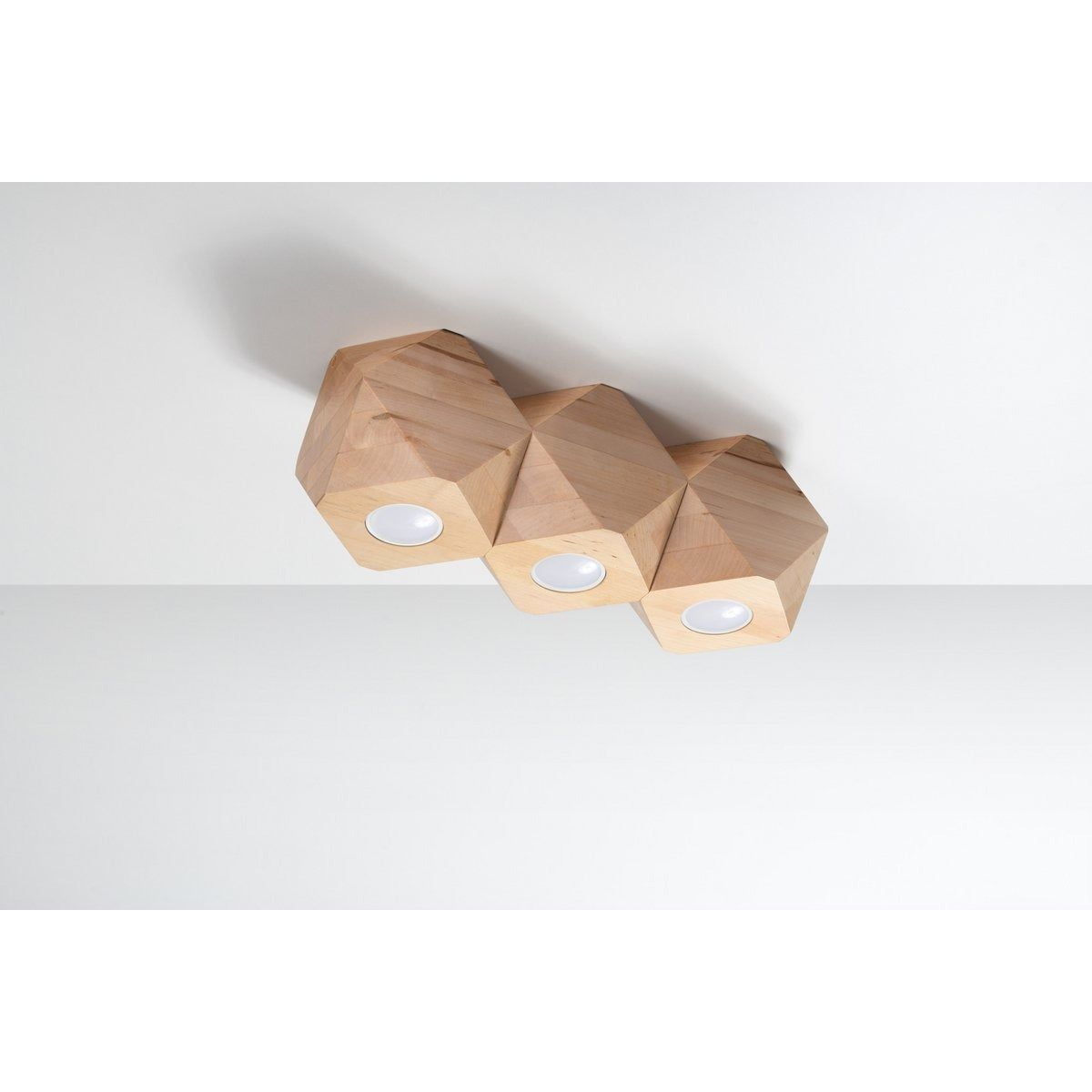 Orbita - Op SRL Woody Deckenleuchte aus Naturholz