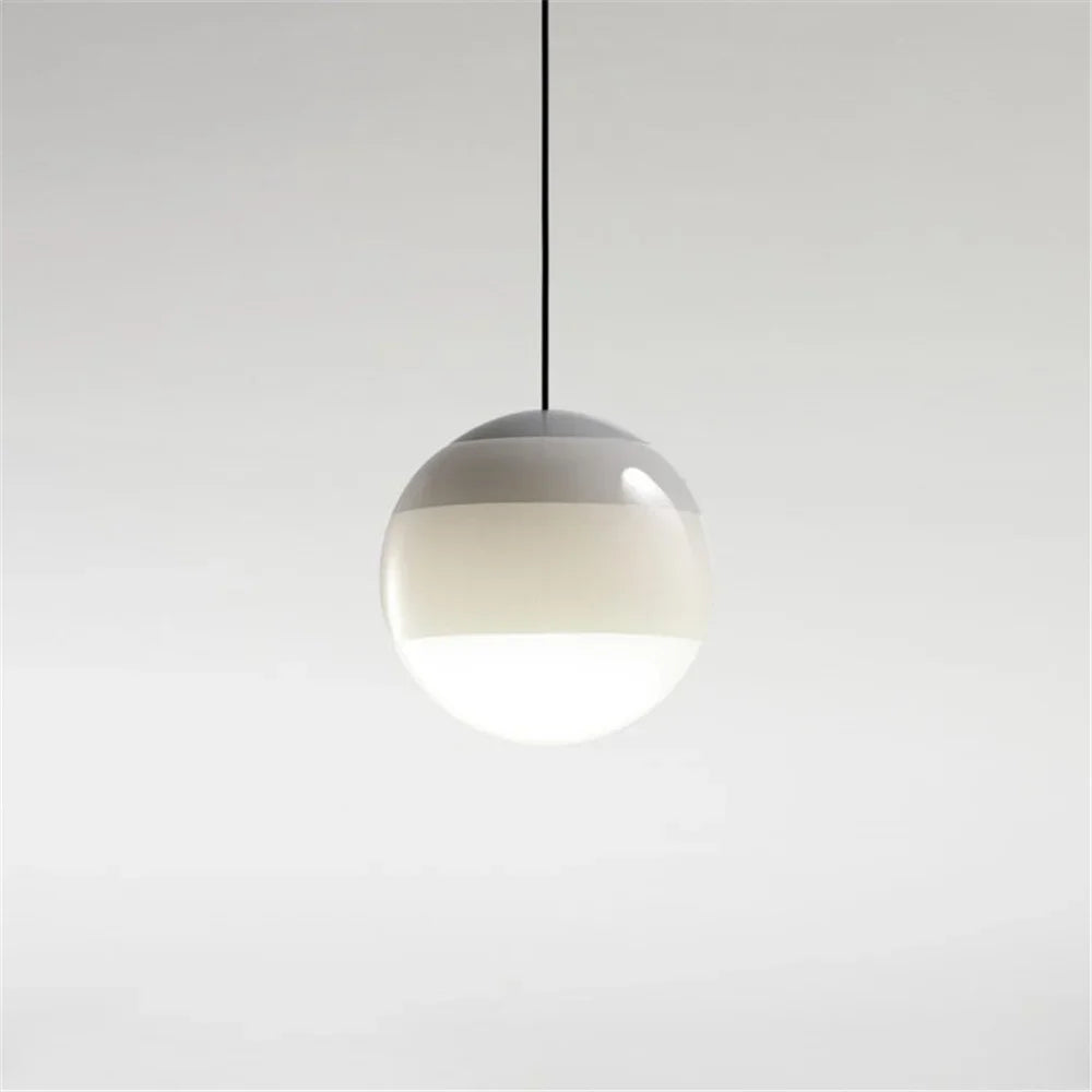 Polara - Pendelleuchte aus Glaskugel E14