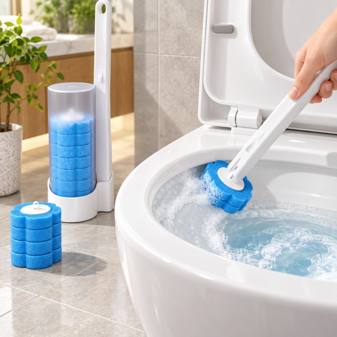 BrushSwap - Toilettenbürste mit austauschbaren Bürstenköpfen