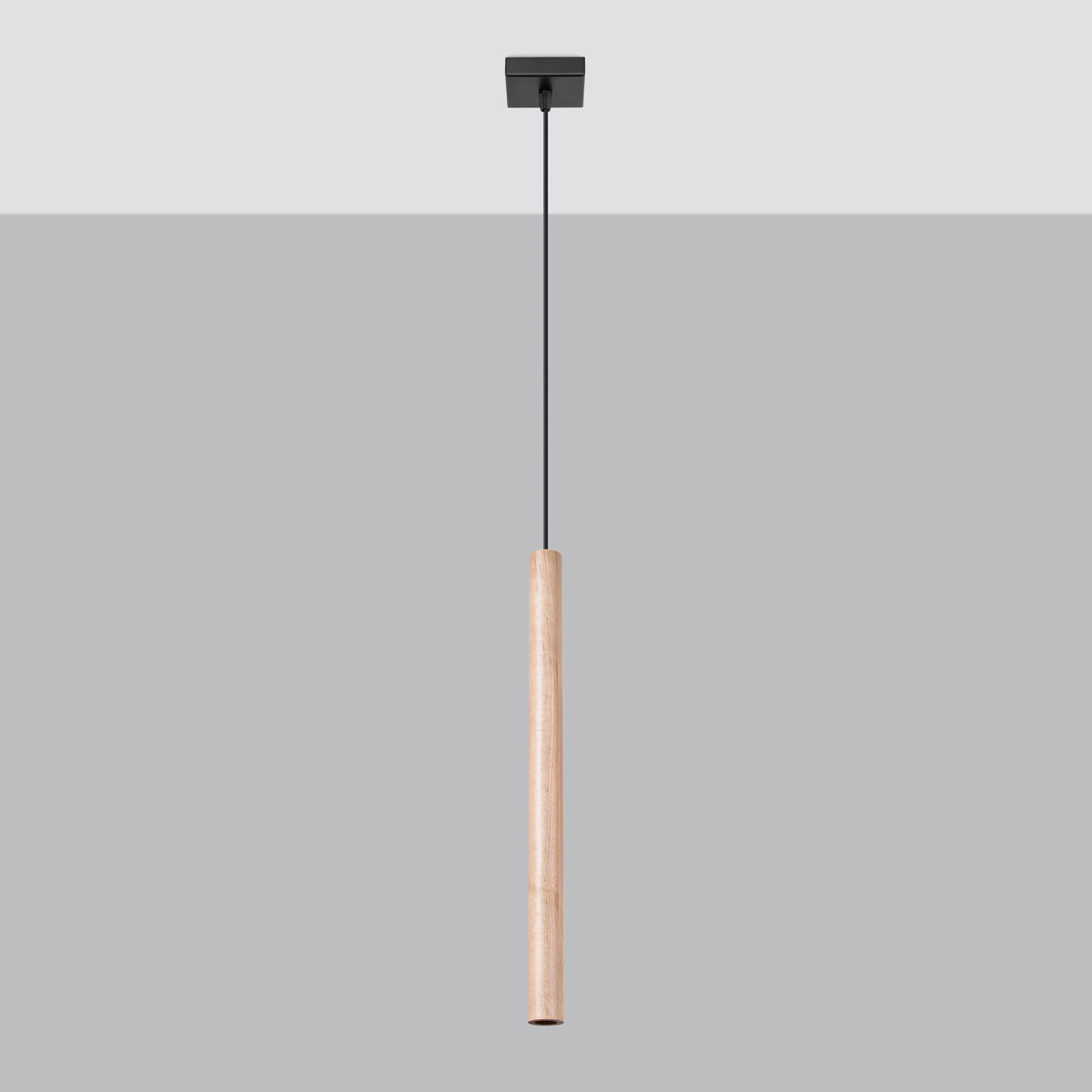 Lumio - Pendelleuchte aus Holz, 1-flammig