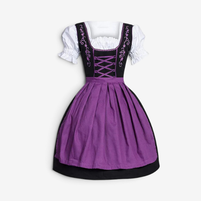 Bayerisches Trachtenkleid für Damen mit Stickerei