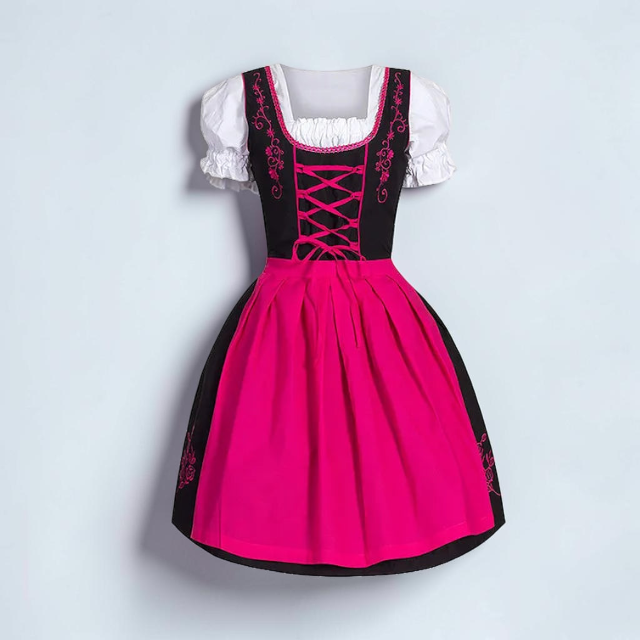 Bayerisches Trachtenkleid für Damen mit Stickerei