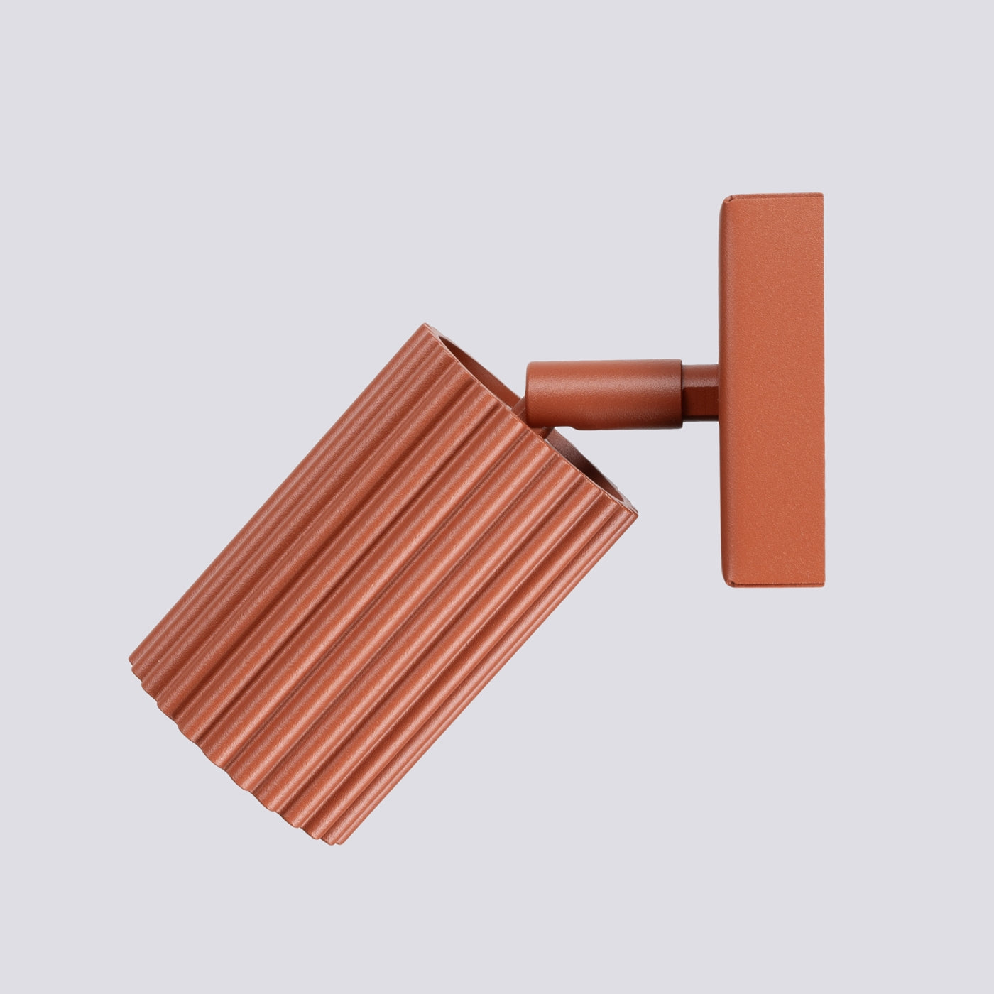 Flanca - GU10-Wandleuchte, ockerrot