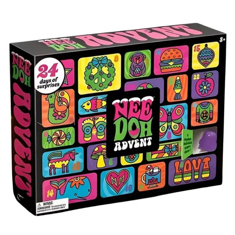 NeedohAdvent – Adventskalender mit 24 Quetschspielzeugen und täglichen Überraschungen
