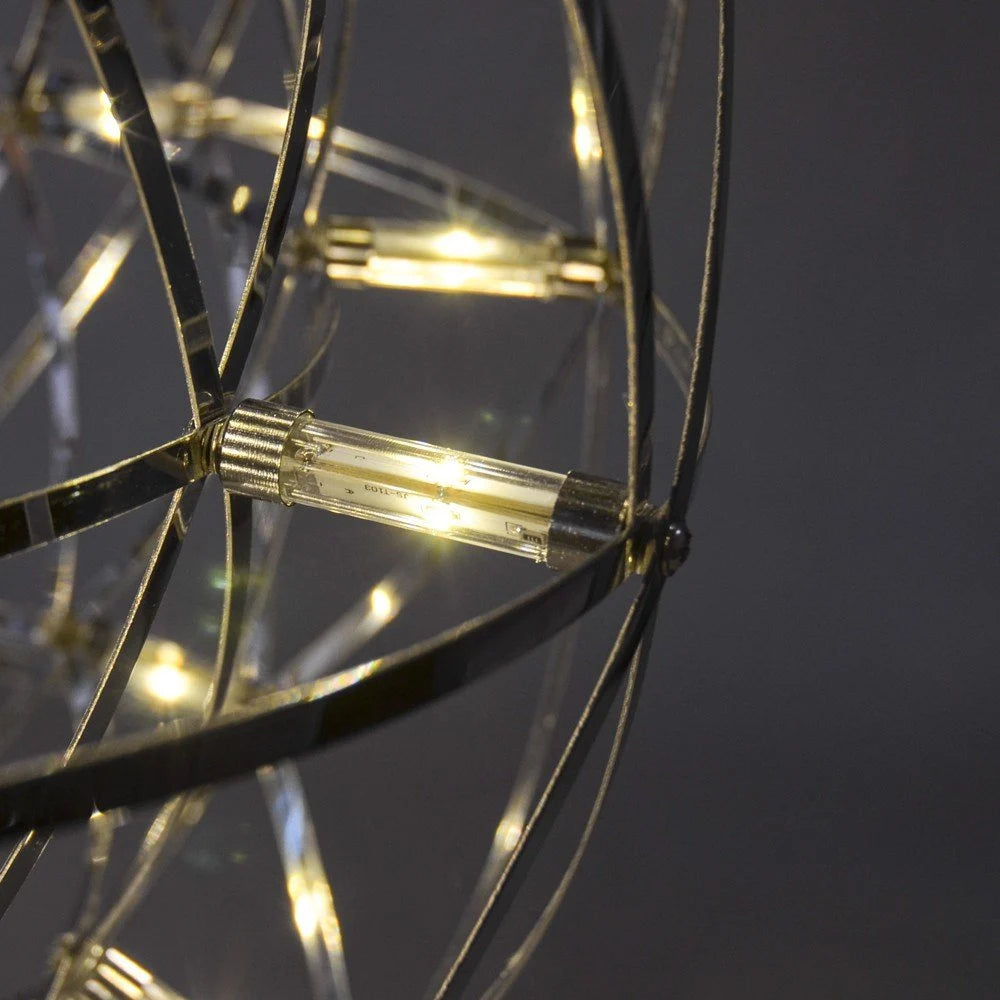 Metallkugel - LED-Pendelleuchte, Metallkugel