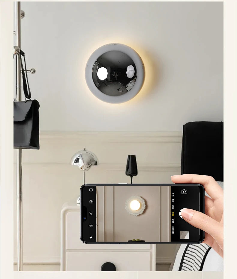Lateralis - Bauhaus Runde Wandleuchte LED Up & Down
