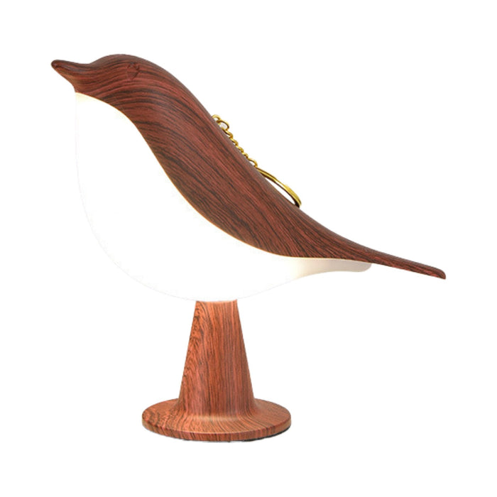 Vogel - Stehlampe mit Stoffschirm