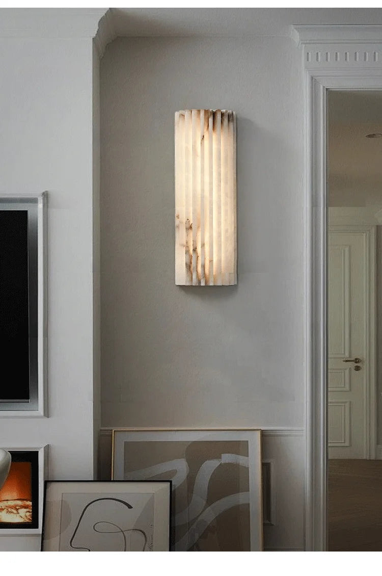 Marmor - Wandleuchte Up & Down LED 90–260V