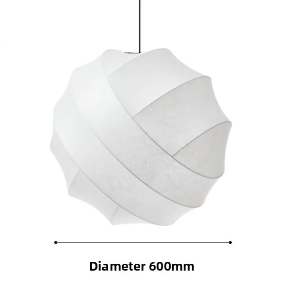 Wabi - Sabi Seiden-Hängelampe mit E27 & LED inklusive
