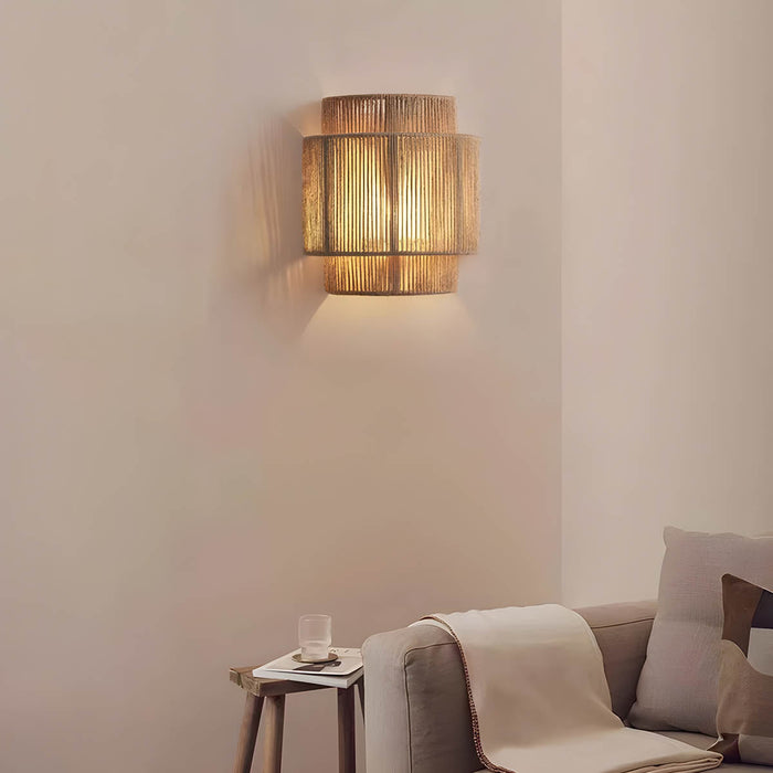 Somnia - Wandleuchte mit Seil Design E27 LED