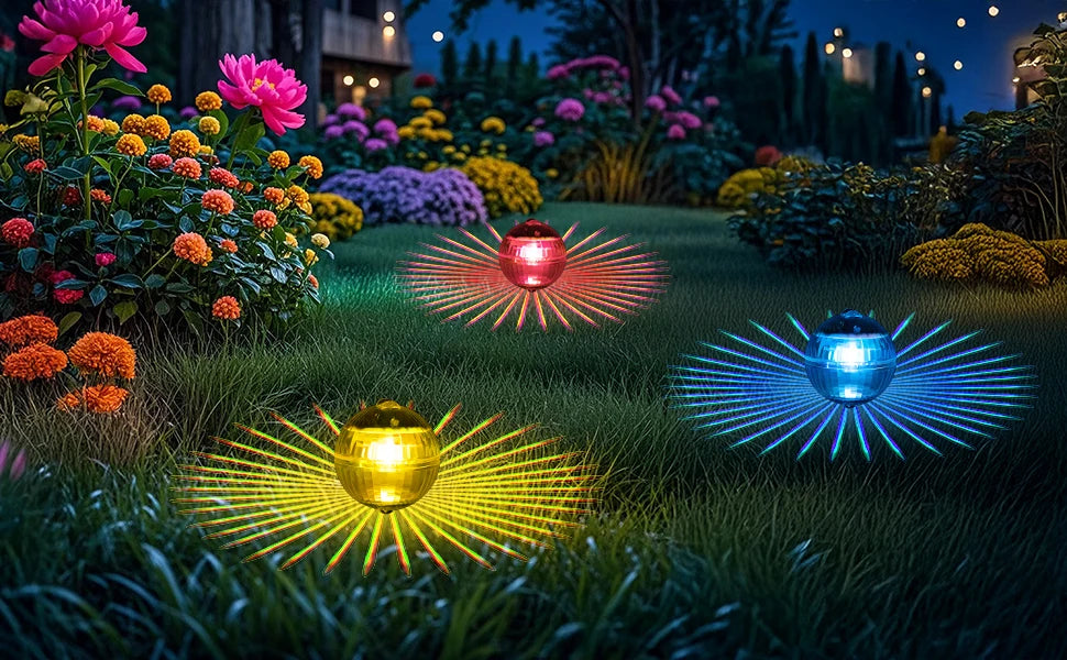 Schwimmende - Solar-RGB-Poolleuchte IP65