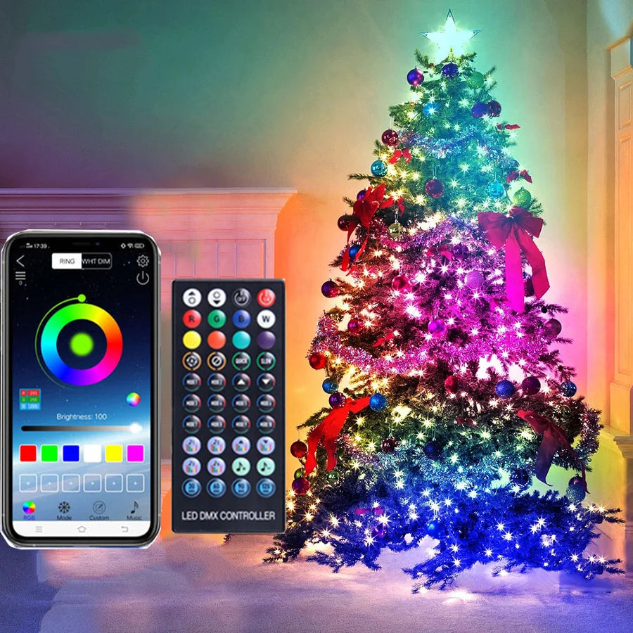 RGB - Smart LED-Lichterkette 10 m/20 m