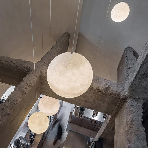 Polara - Mond-Pendelleuchte mit integrierter LED