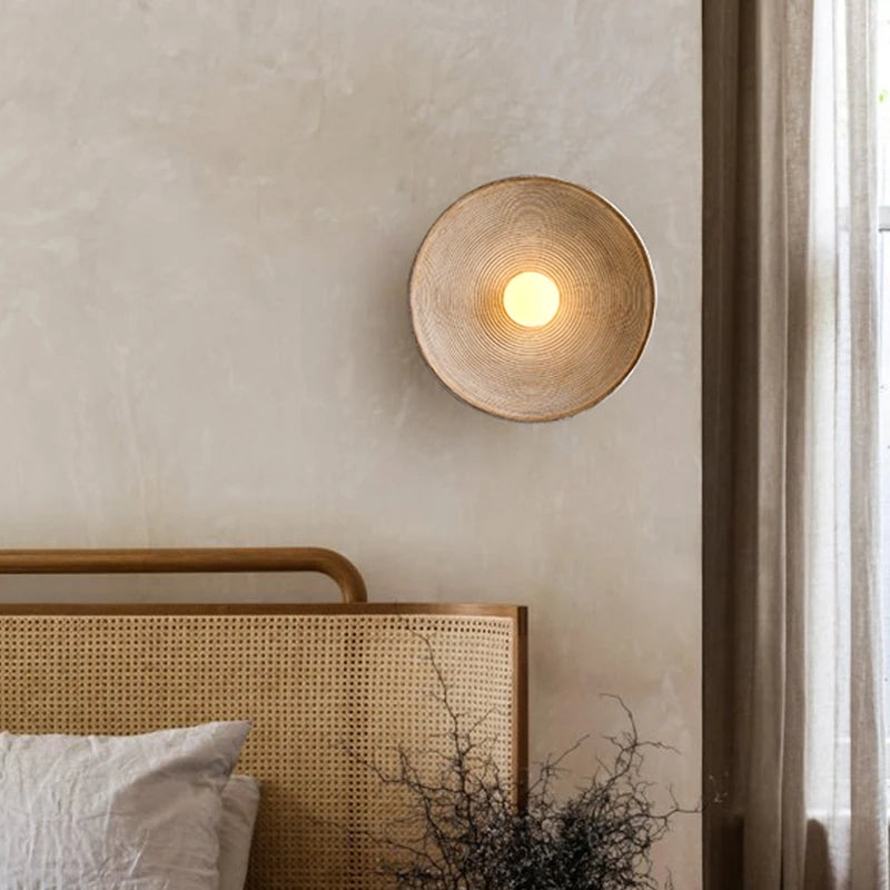 Murano - LED-Wandleuchte, spiralförmig, nach oben und unten