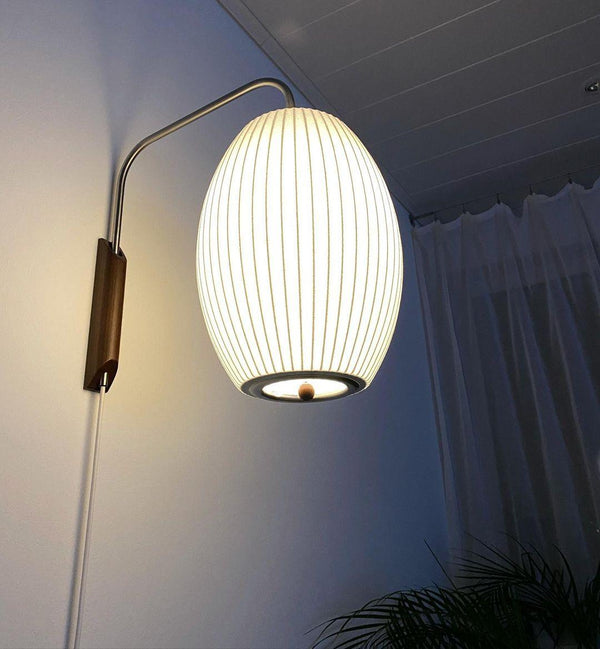 Luzana - Wandleuchte im Mid-Century-Stil fürs Schlafzimmer