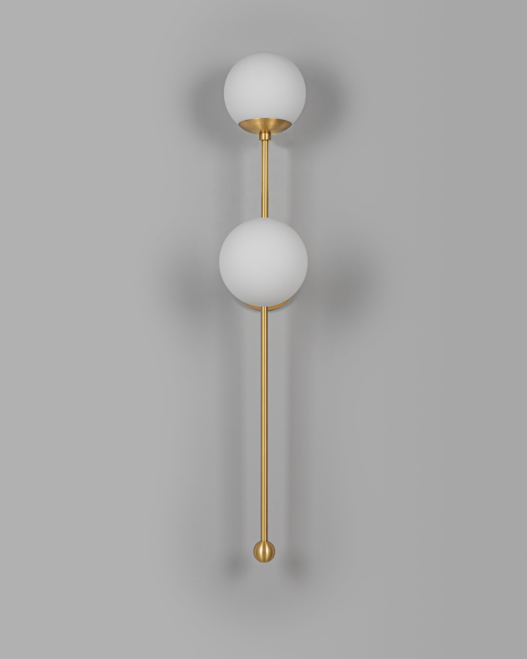 Metall/Glas - Designer-Wandleuchte, Metall/Glas