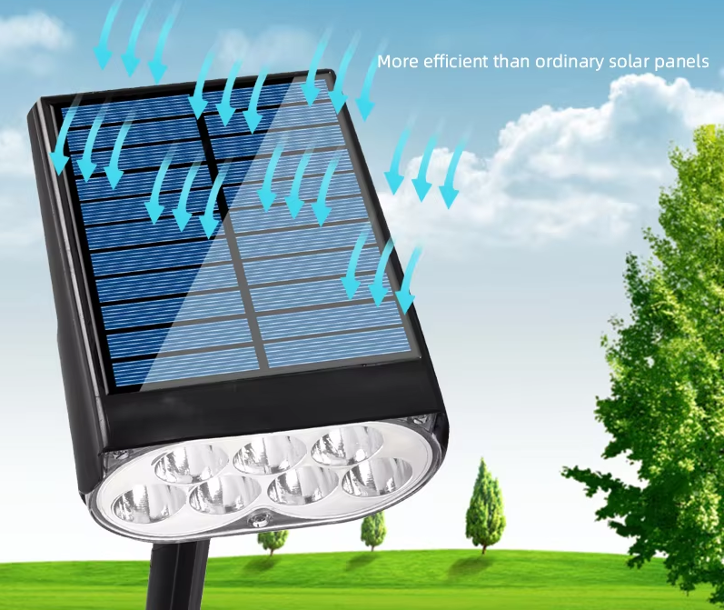 Radial - Solarstrahler mit 7 einstellbaren LEDs