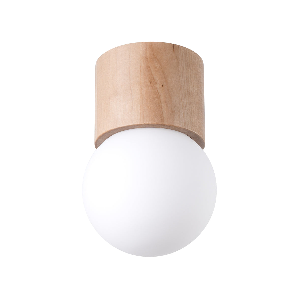 Lucero - Deckenleuchte aus Holz, 12 cm Durchmesser