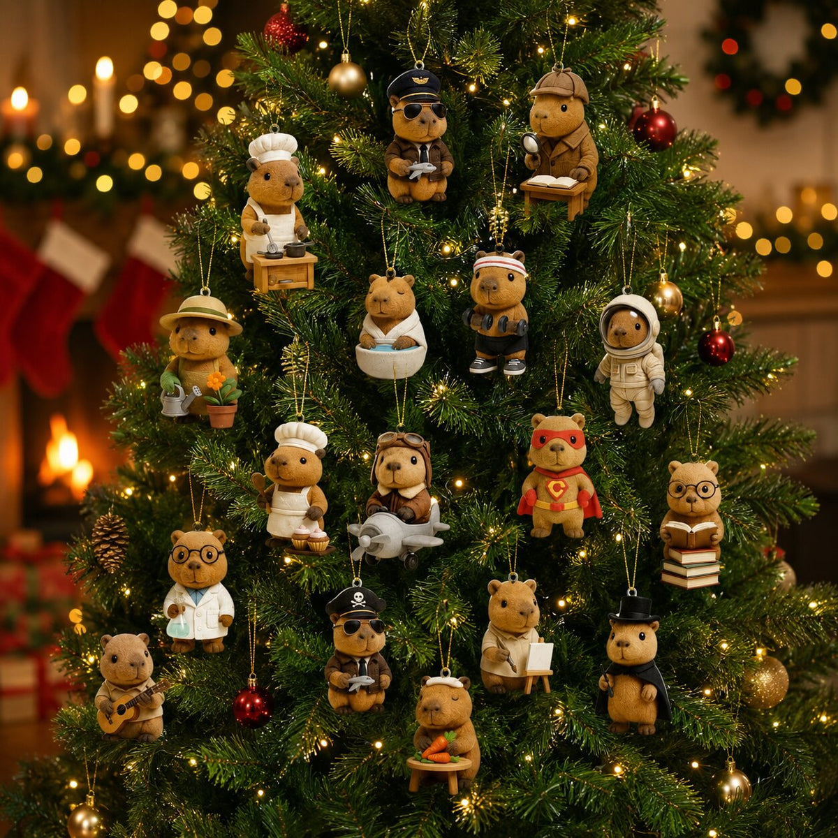 Capyember - Adventskalender mit Capybara-Motiven